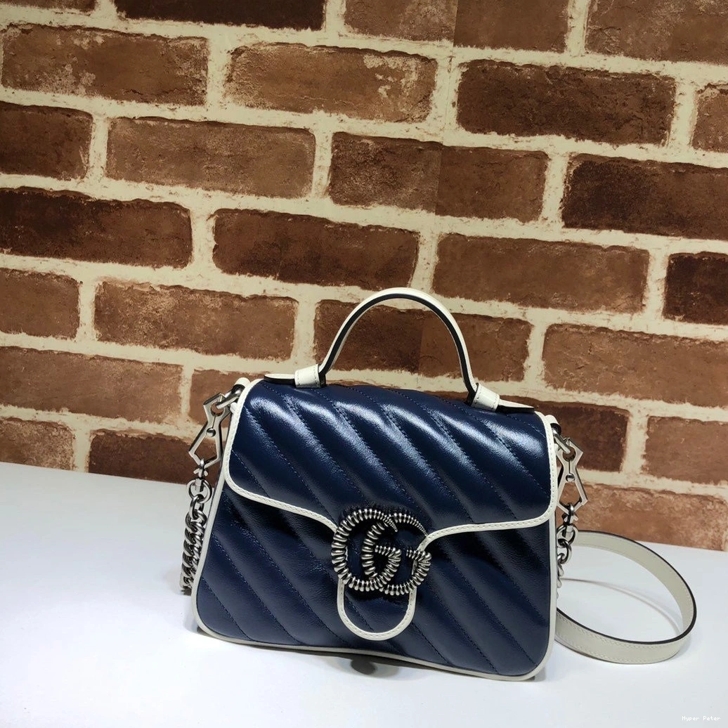 Hyper Peter Marmont Bag GG Handle Top Mini GUCCI 0816
